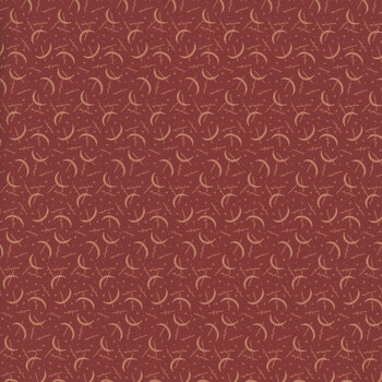 Dear Scarlet R171634D-RED Crescent by Pam Buda for Marcus Fabrics, Image