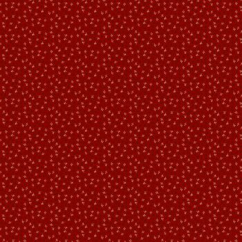Dear Scarlet R171639D-RED Mini Leaf by Pam Buda for Marcus Fabrics, Image