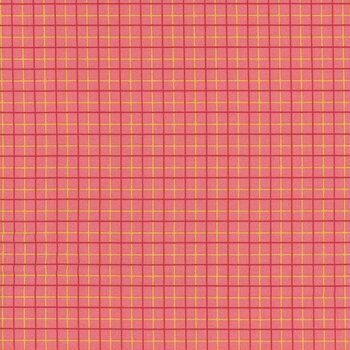 Sweet Things A-1640-E Pink Big Check by Andover Fabrics, Image