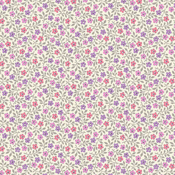 Sweet Things A-1641-P Purple Groundcover by Andover Fabrics, Image