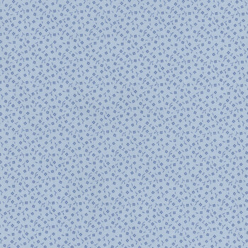 Sweet Things A-1642-B Blue Dancing Squares by Andover Fabrics, Image