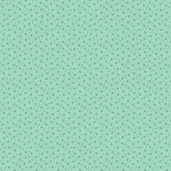 Sweet Things A-1642-G Green Dancing Squares by Andover Fabrics, Image