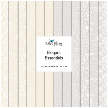 Elegant Essentials  12 FQ Set by Jennifer Bosworth for Riley Blake Designs, Image