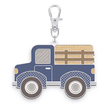 Enamel Happy Charms - Haulin' Hay Truck by Lori Holt, Image
