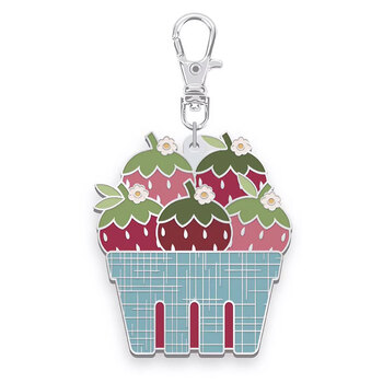 Enamel Happy Charms - Berry Basket by Lori Holt, Image