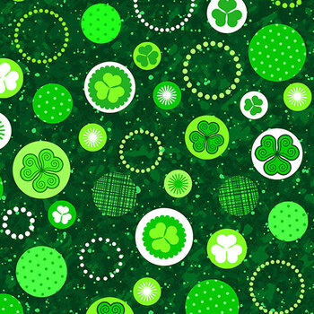 Paddy's Parade 10660-75 Leprechaun by Patrick Lose for Northcott Fabrics, Image
