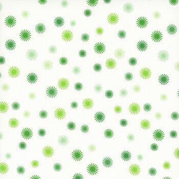 Paddy's Parade 10667-10 Bright Green by Patrick Lose for Northcott Fabrics, Image