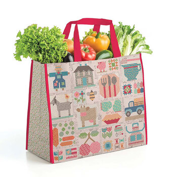 Farmer's Daughter Vinyl Tote by Lori Holt, Image