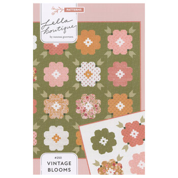 Vintage Blooms Quilt Pattern, Image