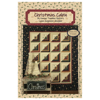 Christmas Cabin Lap Quilt Pattern, Image