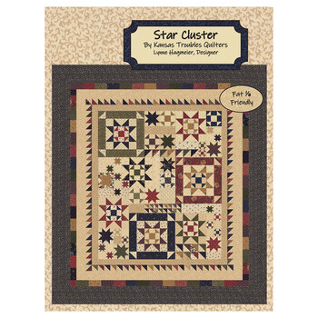 Star Cluster Lap Quilt Pattern, Image