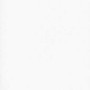 Quilter's Flour VI 1689-01W White Curlicue Hearts by Henry Glass Fabrics, Image