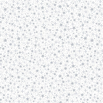 Quilter's Flour VI 1691-01W White Star by Henry Glass Fabrics, Image