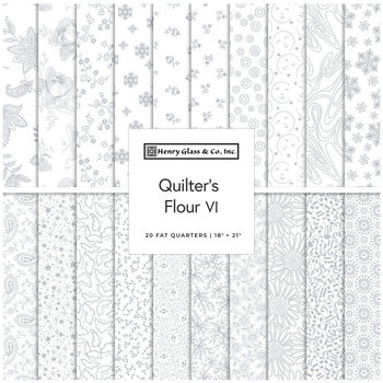 Quilter's Flour VI  20 FQ Set by Henry Glass Fabrics, Image