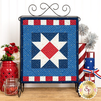  Star Spangled Tabletop Banner Kit - July - by Riley Blake Designs, Image