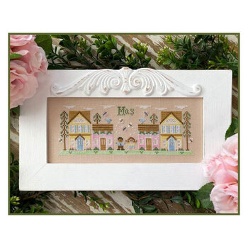 May Mini Village Cross Stitch Pattern Country Cottage Needleworks