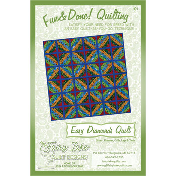 Easy Diamonds Quilt Pattern, Image