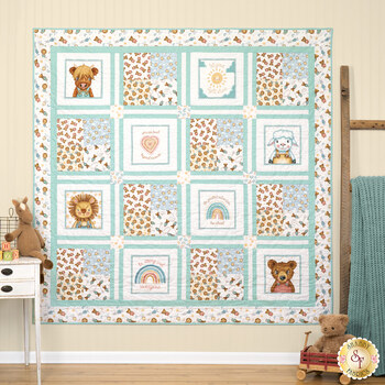  Be Strong and Courageous Quilt Kit, Image
