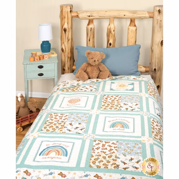  Be Strong and Courageous Quilt Kit, Image