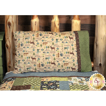  Magic Pillowcase Kit - Lodge Life - Standard Size - Tan, Image