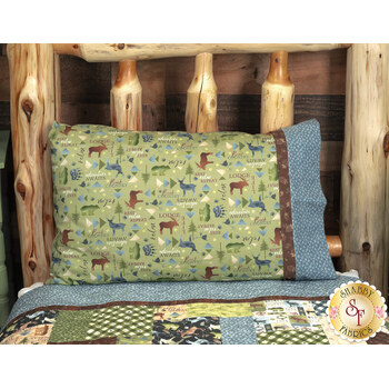  Magic Pillowcase Kit - Lodge Life - Standard Size - Green, Image