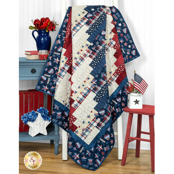  Standing Strong Quilt Kit - Stars of Valor, Image