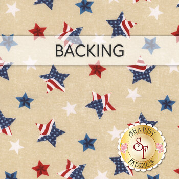  Standing Strong Quilt - Stars of Valor - Backing 4 yds, Image