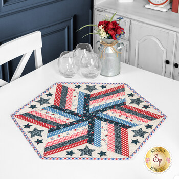  60 Degree Diamond Table Topper Kit - Star-Spangled Beauty, Image