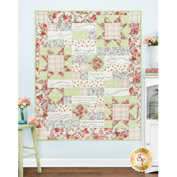  Comfort of Psalms Quilt Kit - My Victorian Garden, Image
