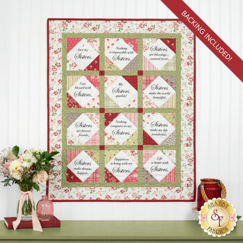  Forever Sisters Charm Quilt Kit - A Very Sweet Christmas, Image