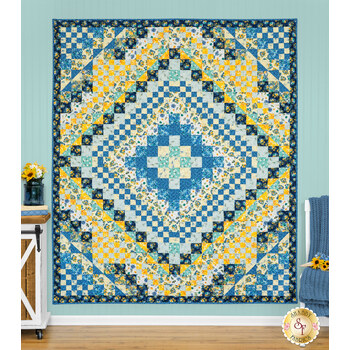  Trip Around The World Quilt Kit - Sunlit Serenade, Image