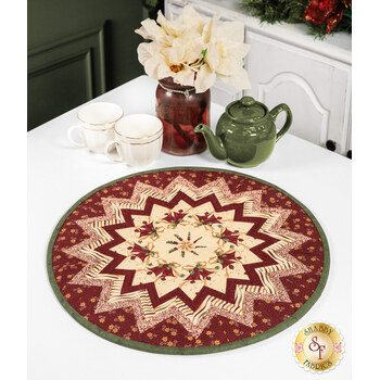  Point of View Kaleidoscope Folded Star Table Topper Kit - A Vintage Christmas, Image
