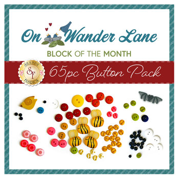 On Wander Lane Quilt - 65pc Button Pack - RESERVE, Image