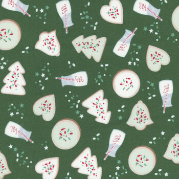Christmas Cookies F15033-PINE by My Mind's Eye for Riley Blake Designs, Image