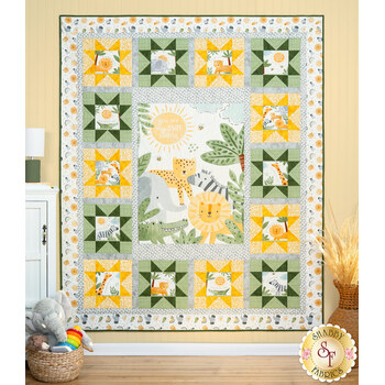 SAMPLE - Sunny Safari Patchwork Quilt
