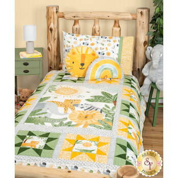  Sunny Safari Patchwork Quilt Kit, Image