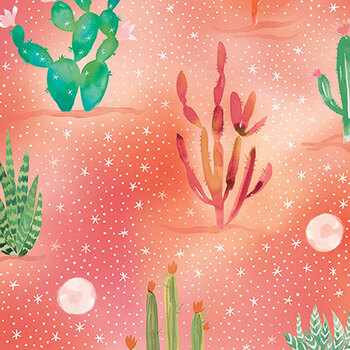 Desert Dreams MAS10981-CZ Coral/Multi by Maywood Studio, Image