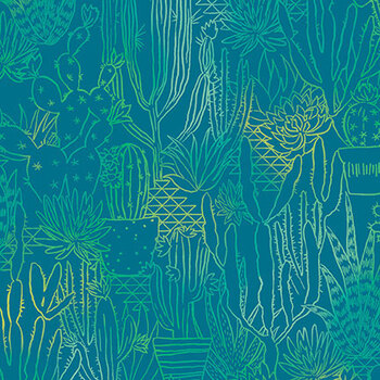 Desert Dreams MAS10983-B Blue by Maywood Studio, Image