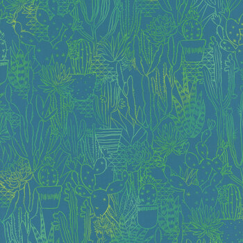 Desert Dreams MAS10983-B Blue by Maywood Studio, Image