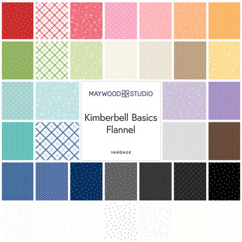 Kimberbell Basics Flannel  Yardage by Maywood Studio, Image