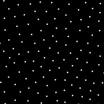 Kimberbell Basics Flannel MASF8210-J Black/White by Maywood Studio, Image