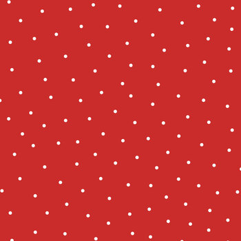 Kimberbell Basics Flannel MASF8210-R2 Red/White by Maywood Studio, Image