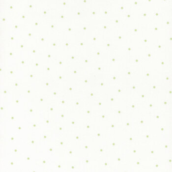 Kimberbell Basics Flannel MASF8210-WG White/Soft Green by Maywood Studio, Image