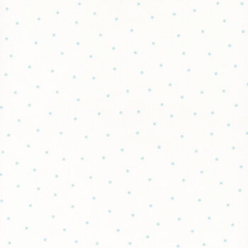 Kimberbell Basics Flannel MASF8210-WQ2 White/Aqua by Maywood Studio, Image