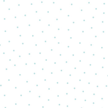 Kimberbell Basics Flannel MASF8210-WQ2 White/Aqua by Maywood Studio, Image