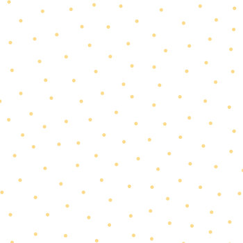 Kimberbell Basics Flannel MASF8210-WS White/Yellow by Maywood Studio, Image