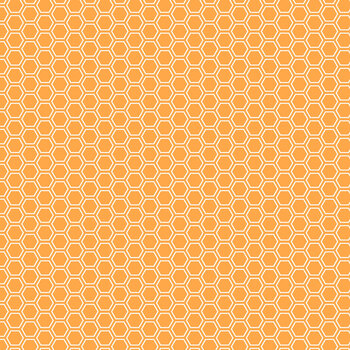 Kimberbell Basics Flannel MASF8256-O2 Orange by Maywood Studio, Image