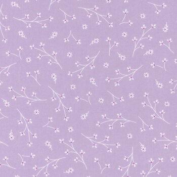 Kimberbell Basics Flannel MASF8260-V2 Violet by Maywood Studio, Image