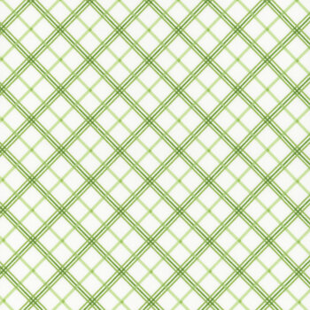 Kimberbell Basics Flannel MASF8262-G Green by Maywood Studio, Image