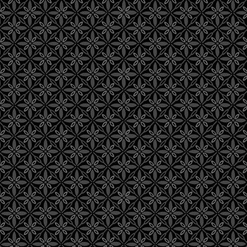 Kimberbell Basics Flannel MASF9396-J Black by Maywood Studio, Image